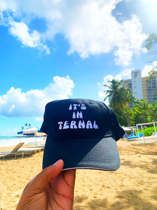“It’s Internal” Black Dad Hat